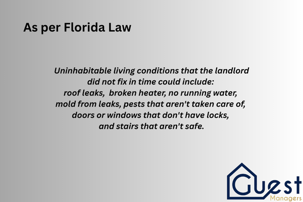 uninhabiltable living conditions